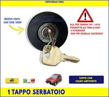Tappo Serbatoio Specifico COMPATIBILE per FIAT Panda Young Carburante 2 Chiavi