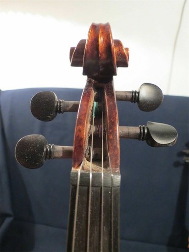 Rara pochette violino 7 3/4",violino tascabile,marca CANZONE, bel suono caldo - Foto 7 di 7