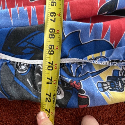 Sábana doble ajustada 1996 de colección de Batman & Robin hecha en EE. UU. - Imagen 9 de 9