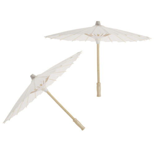 2 Pcs Wedding Decoration Lace Parasol Parasols Umbrella for Kids