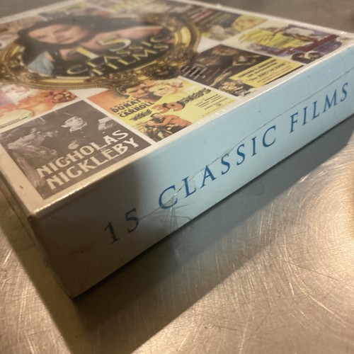 15 Classic Films (DVD, 2012, 2-Disc Set, Gift Box) New Sealed - Picture 5 of 6
