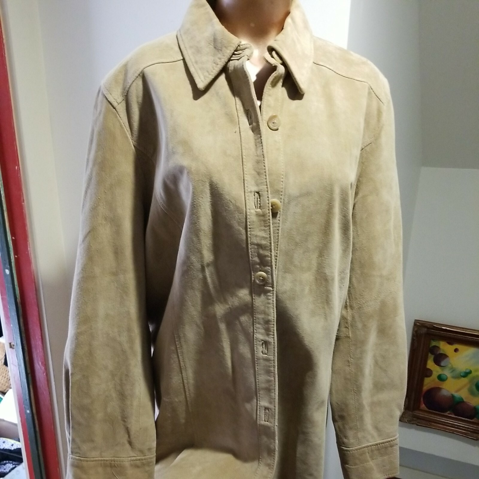 Valerie Stevens. Vintage suede jacket 