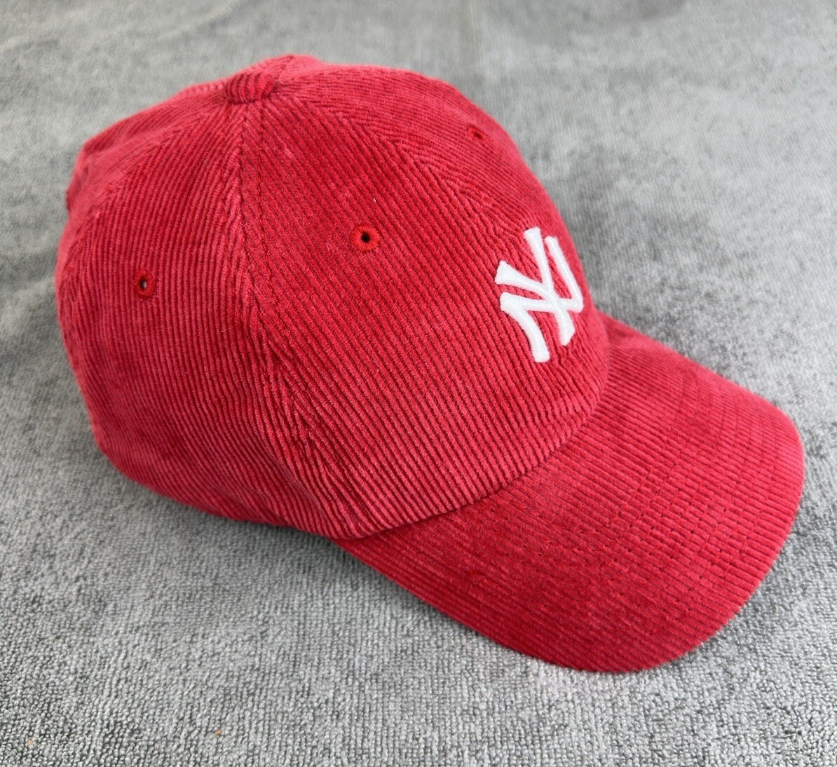 ●ANOETIC● CORDUROY LETTERING BALL CAP_RED s-l1200.jpg