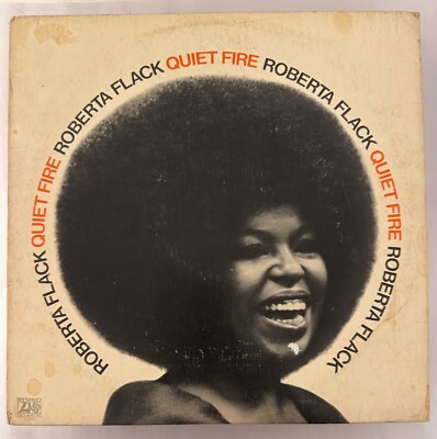 ROBERTA FLACK   QUIET FIRE - VINYL LP BLACK SD1594 ATLANTIC - VG+ - A7