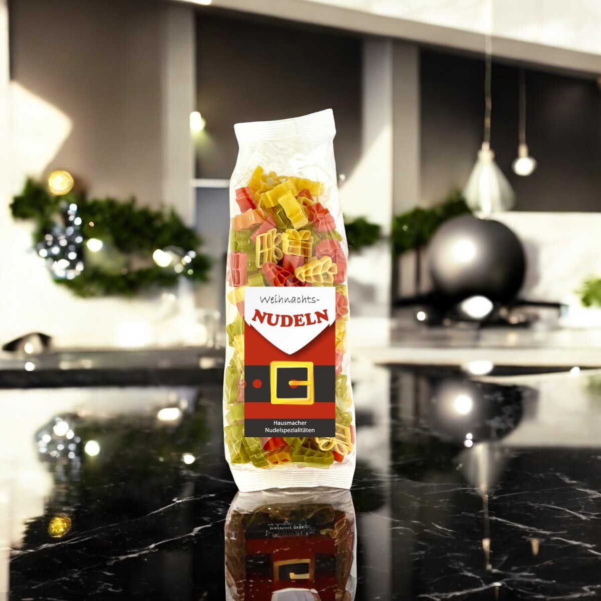 Weihnachten / Kundengeschenk / Nudeln/ verschiedene Motive/Großmenge auf Anfrage