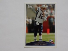 2009 Topps Football Tom Brady Patriots Card #115