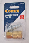 Primefit Industrial Coupler Plug Kit I/M Style 1/4 Body IK1001-2 Brass