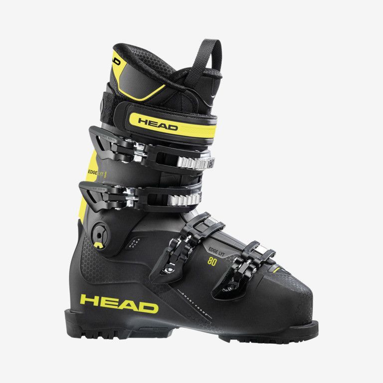 Head Edge LYT 80 Alpine Ski Boots, Black/Yellow, 28.5 MY24 Head Edge LYT 80 Alpine Ski Boots, Black/Yellow, 28.5 MY24