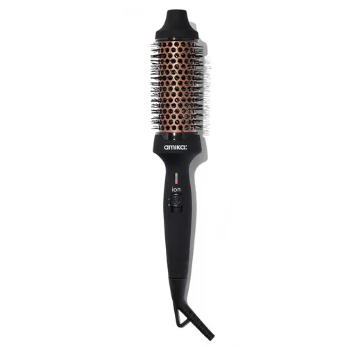 Amika Blowout Babe Thermal ionic HairBrush - Black