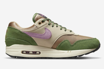 Nike Air Max 1 NH Treeline Green Purple White Skunk DR9773-300