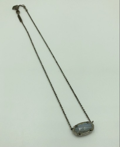 Kendra Scott Elisa Gray Cat Eye Stone 