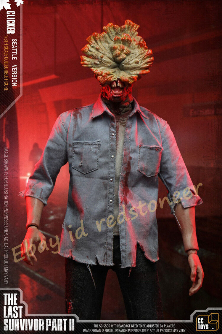 CCTOYS The Last of Us CLICKER 1/6 12 Scale Collectible Action Figures In  Stock