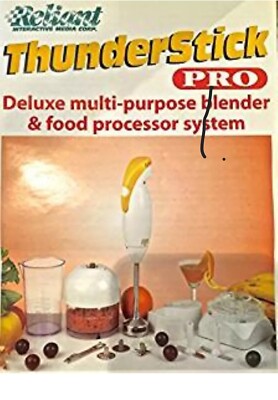 Thane Thunder Stick Pro Multi Purpose Blender Food Processor - New in Box!