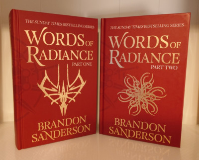 FairyLoot - Words of Radiance Part 1 & 2 - Brandon Sanderson - Special Edition