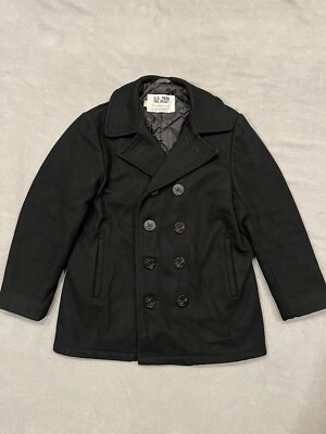 Schott ショット　U.S. 740N PEAJACKET クレイジー 楽天市場】SCHOTT ショット 7658 US740N PEA COAT ピーコート