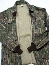 LIBERTY Mens size M Green REALTREE Camo Button Up 4-Pocket Jacket Made in U.S.A