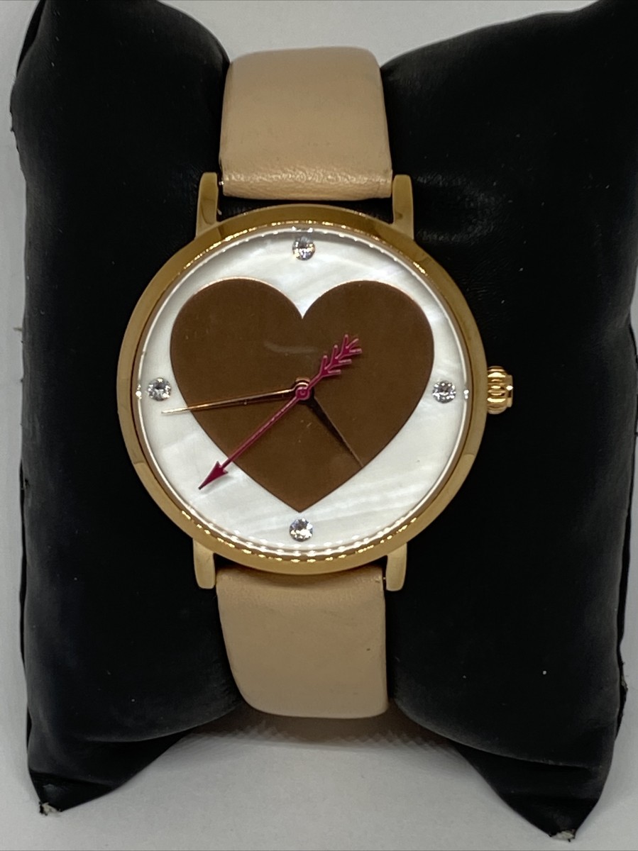 Kate Spade Novelty Metro 0699 Women Beige Leather Analog  display picture 1