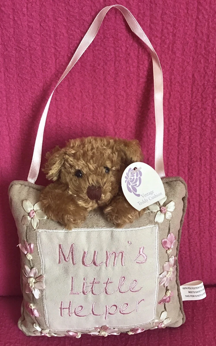 Dunelm teddy bear clearance pillow