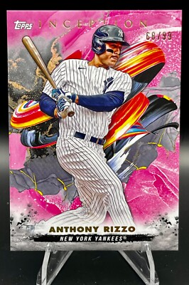 2023 Topps Inception Anthony Rizzo RC Magenta Parallel 68/99 New York ...