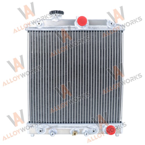 2 Row Radiator For 92-2000 Honda Civic D15 D16 EK EG Acura Integra DEL ...