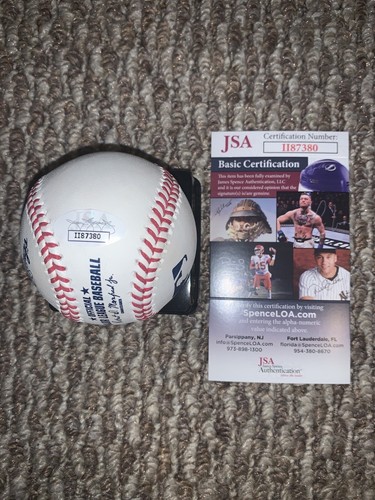 Victor Robles Nationals handsigniert signed Rawlings Official Baseball JSA COA - Bild 2 von 2