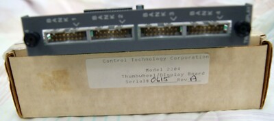 New CTC Control Technology Corp. 2204 Thumbwheel & Display Module