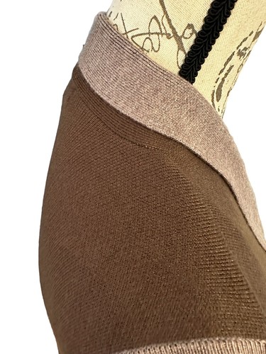 Romeo & Juliet Couture Knit Open Waterfall Vest Women’s Medium Brown Tan New - Picture 9 of 21