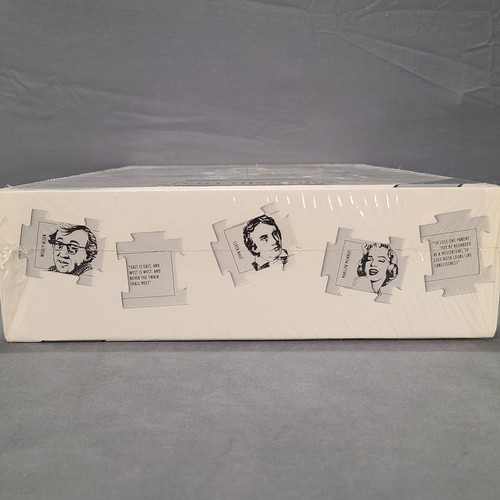 Quiz Jigsaw Puzzle WHO SAID THAT? Match Each Famous Quote New Sealed - Picture 5 of 13