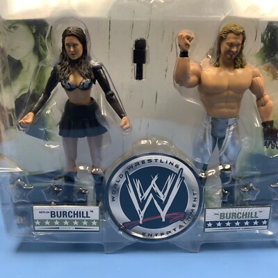 JAKKS ADRENALINE WWE KATIE LEA & PAUL BURCHILL SERIES 33 FIGURES 