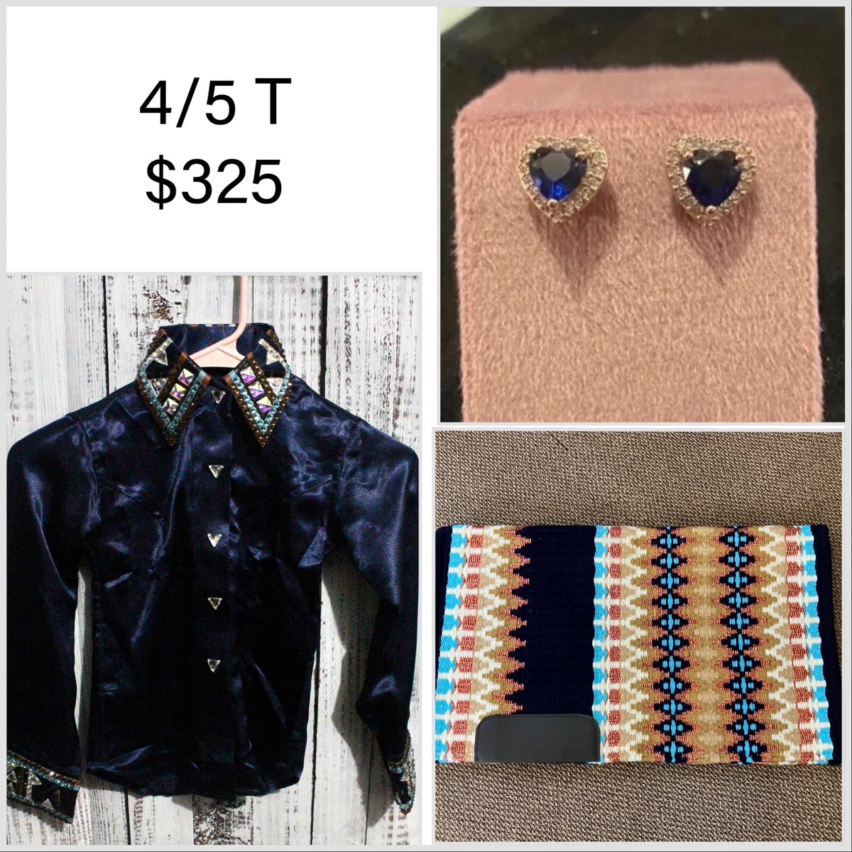 Chemise Western Pour Concours équestre – Showmanship, Unicorn Show Girl, Fabriquée En Inde
