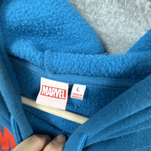 Sudadera Marvel Para Hombre Grande Héroes Conjunto Azul - Imagen 5 de 11