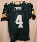 Green Bay Packers, Brett Favre Football Jersey Reebok Youth Medium Medium 10/12