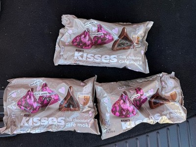 3 Pack Hershey s Kisses Café Moka Limited Edition Milk Chocolate 9oz Each 10/26