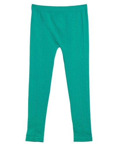 Girls' Front Seam Cotton Blend Leggings - Picture 3 of 13