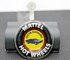 Custom  Barracuda   Metal  button badge   Hot Wheels REDLINE