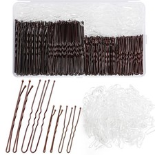 Haarnadeln Metall 740 St&uuml;ck Set U-Form Wellenform Aufbewahrung Frisuren Haars...