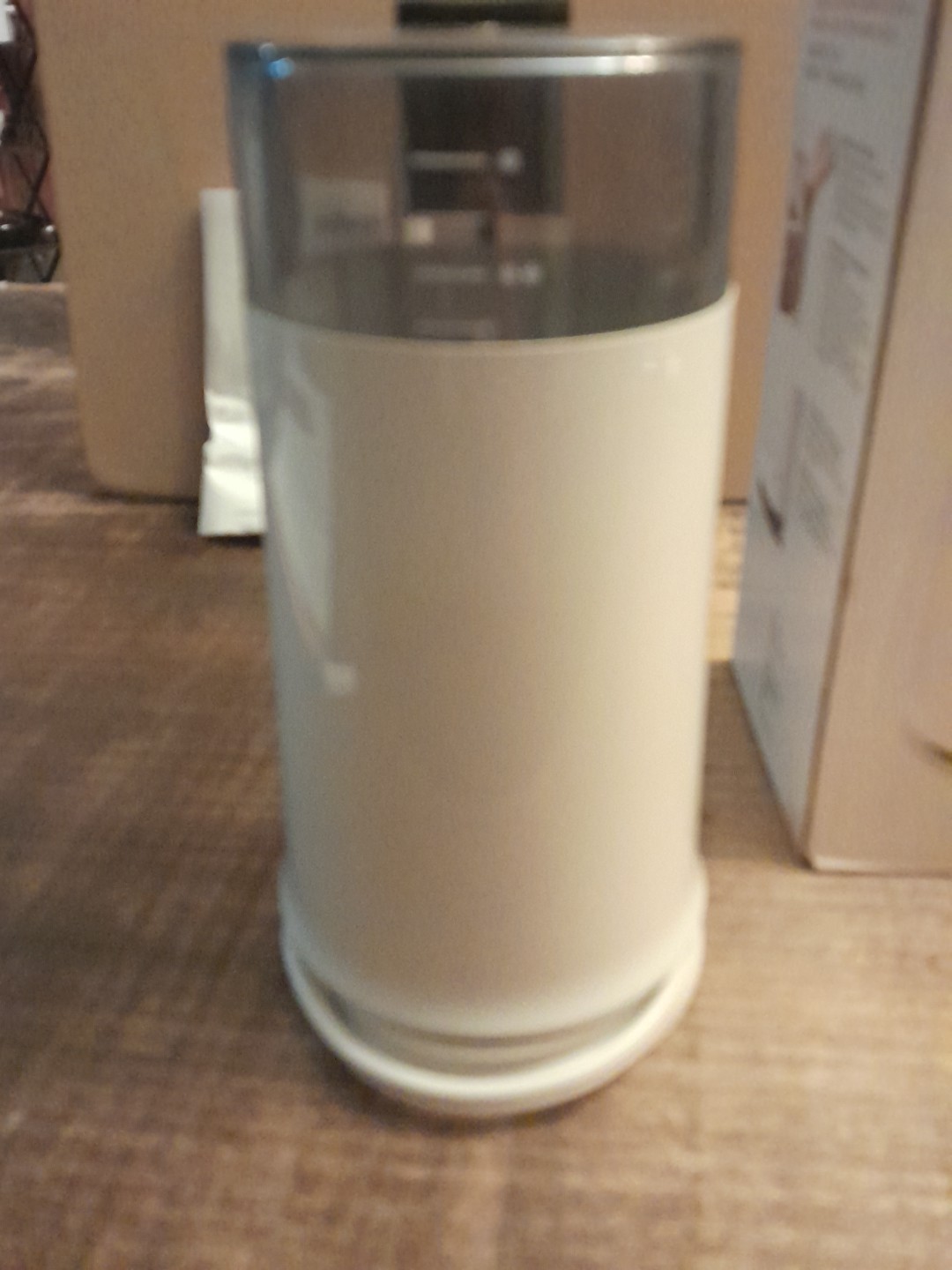 Vintage Braun KSM 2 Aromatic Coffee Grinder - White Original Box And Booklet