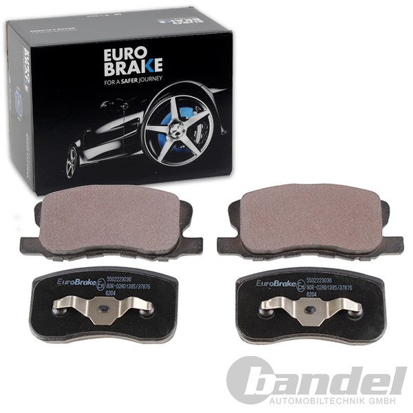 Eurobrake BremsbelÄGe Satz Vorderachse Passend FÜR Mitsubishi Colt Bremsen |-image
