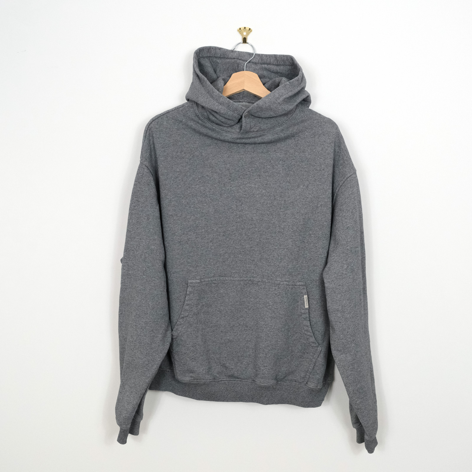 Represent Blanks Initial Grey Heavyweight Hoodie … - image 1