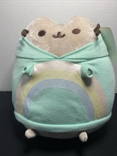 Pusheen Rainbow Hoodie Plush New With Tags RARE   