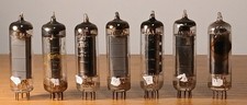 7- Vintage Tested Good Assorted 50EH5 Vacuum Tubes