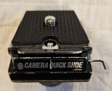 Vintage Quick Release Shoe Plate for Tripod Mount Camera - w/ mounting screw 4 