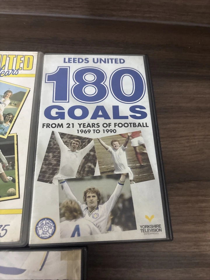 Leeds United VHS Bundle 3 Different Titles Good Condition - Image 3 of 4