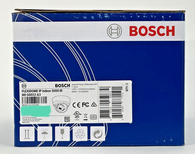 Bosch NII-50022-A3 Flexidome IP 5000 HD 1080p 3-10mm Camera AVF F1.3 Indoor Dome