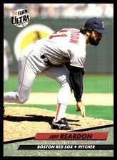 Jeff Reardon 1992 Ultra #20 Boston Red Sox MLB READ FREE SHIPPING AutographDen