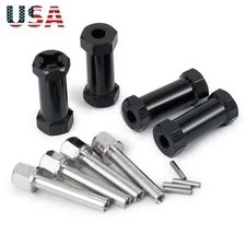 25mm 1/10 RC Car Hex Wheel Hub Extender For AXIAL SCX10 D90 AX10 CC01 F350 M