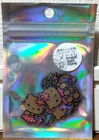 Kamio Sanrio Character Tanned Hello Kitty Flake Sticker 40 Beach Summer JAPAN