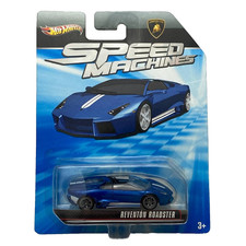Lamborghini Reventon Roadster Blue Hot Wheels Speed Machines 2010 1:64 W2309