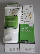 PRANAROM AROMAFORCE Lot de 2 baume pectoral junior 100 ml Bio