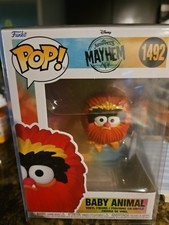 Funko Pop! Figura Vinilo Disney The Muppets Mayhem #1492 Baby Animal